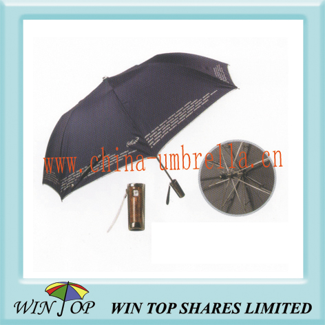 classical 2 fold nylon umbrella