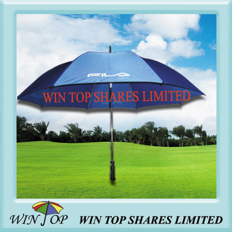 Polyester promotional FILA umbrella