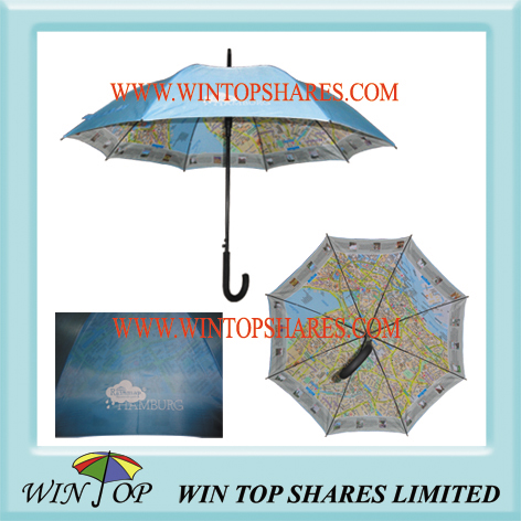 double layers promotion map umbrella