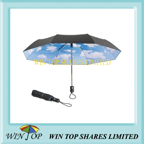 double canopies auto open and close umbrella