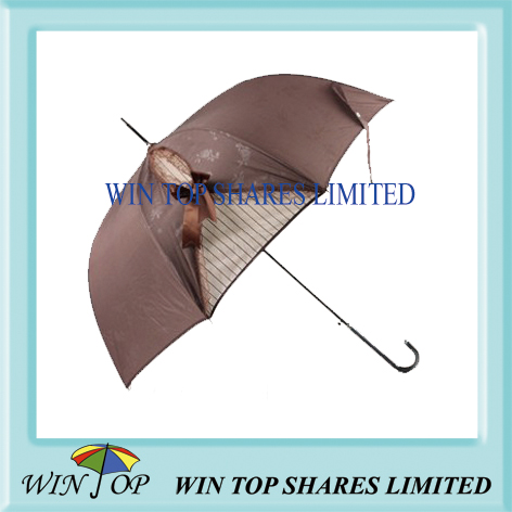 Unique ladies straight umbrella