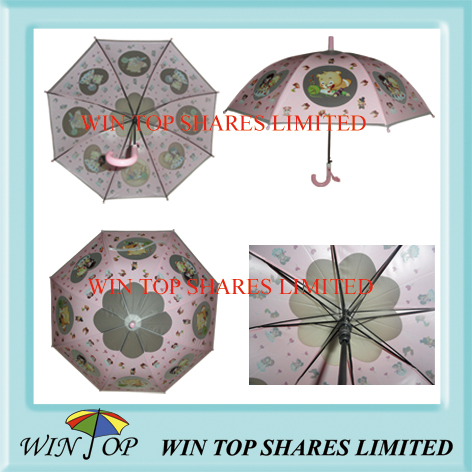 cartoon PVC umbrella