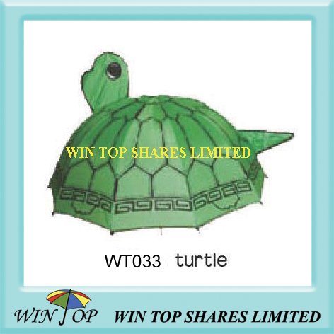 18" tortoise animal shape umbrella