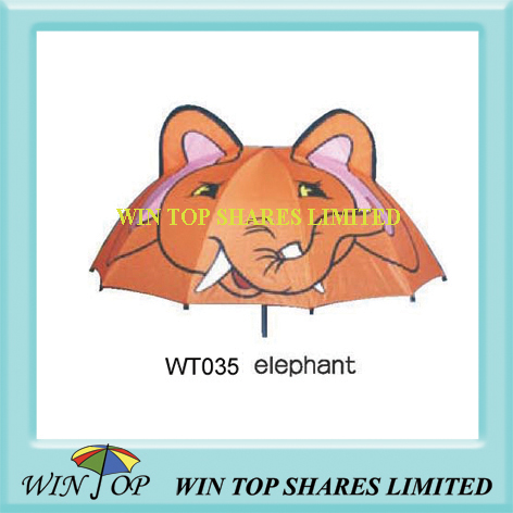 18" elephant cartoon umbrella