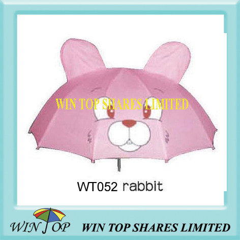 18" rabbit cartoon umbrella