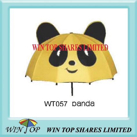 18" panda cartoon umbrella