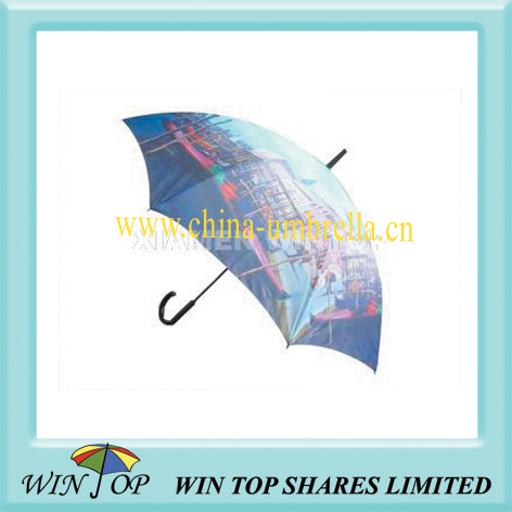23" auto wooden good selling umbrella