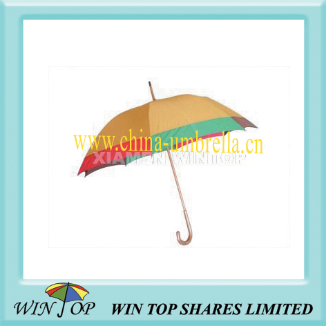 23" auto wooden hot selling umbrella