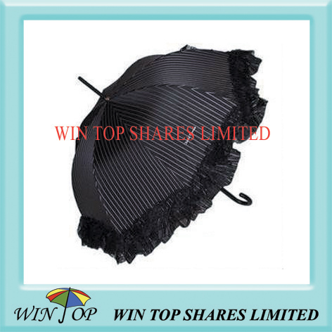 23" straight strip pattern umbrella