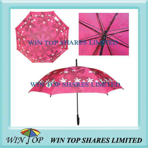 Logo printed women umbrella