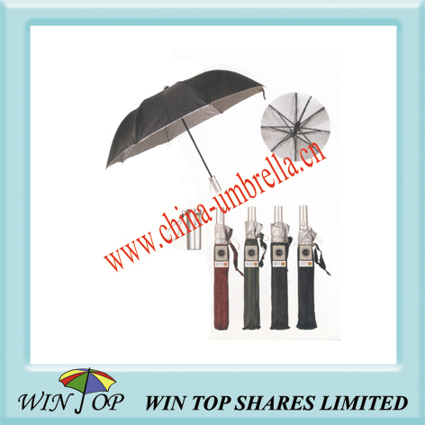 Auto 2 fold UV umbrella