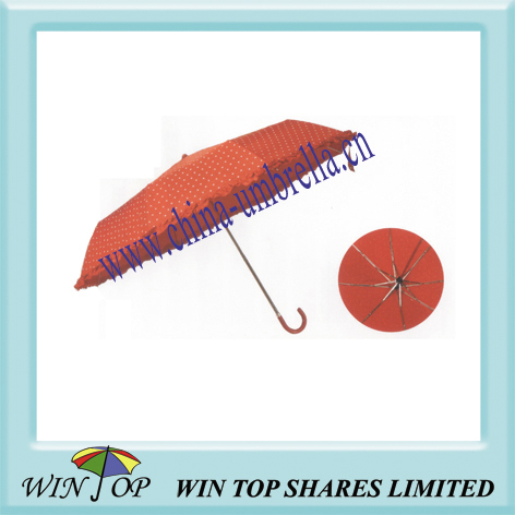21" metal printed umbrella